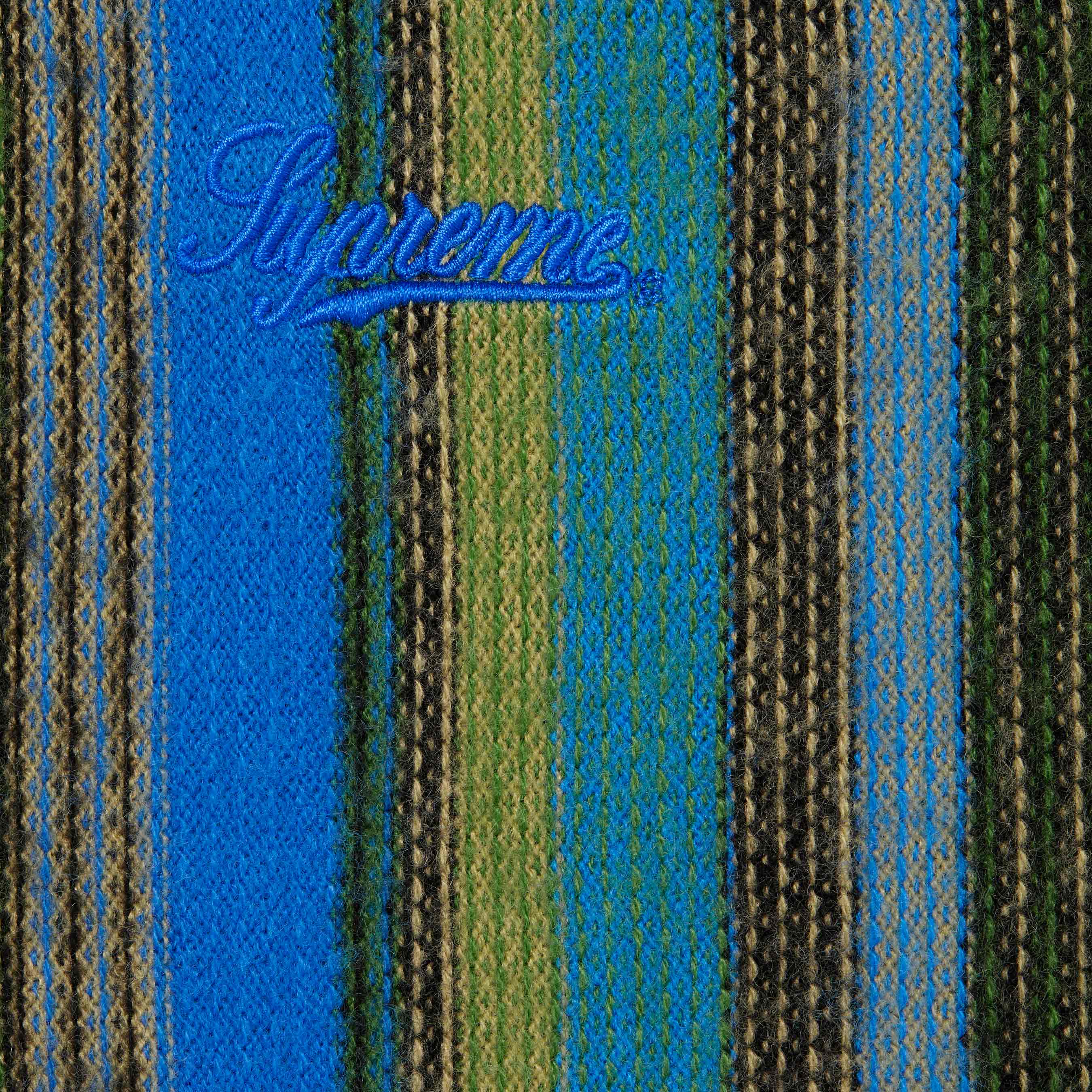 Multi Stripe Polo Sweater view 5